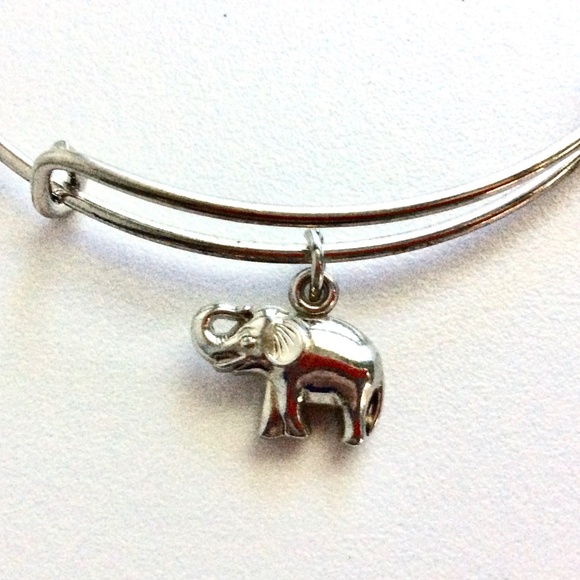 MONET Jeweled & Enameled Elephant Trinket Box w/Lid *TRUNK UP* + FREE BRACELET - Picture 14 of 14